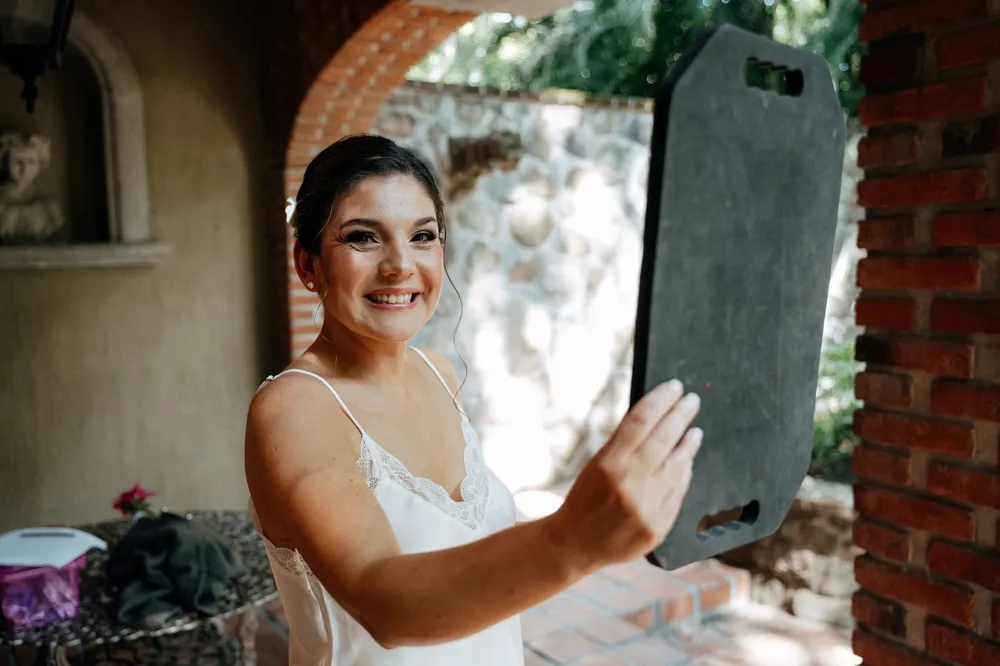 Getting ready, Alejandra & Pablo, wedding in Mexico