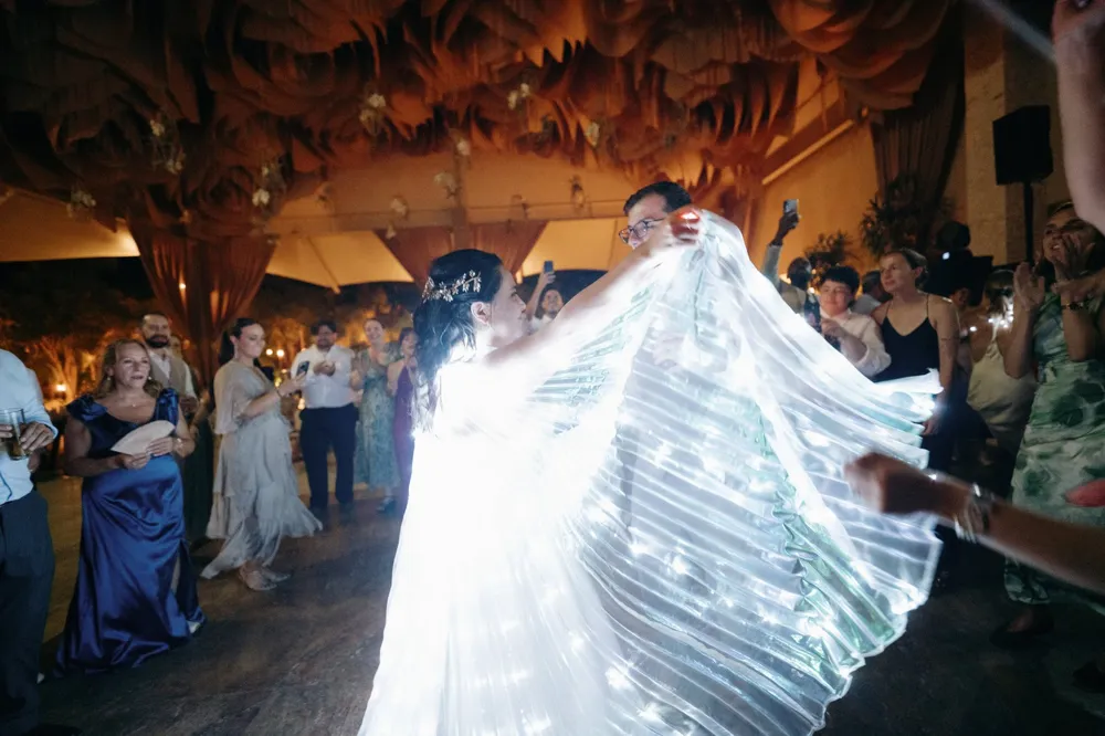 And then, the party, Erika & Nathan, wedding in Mexico