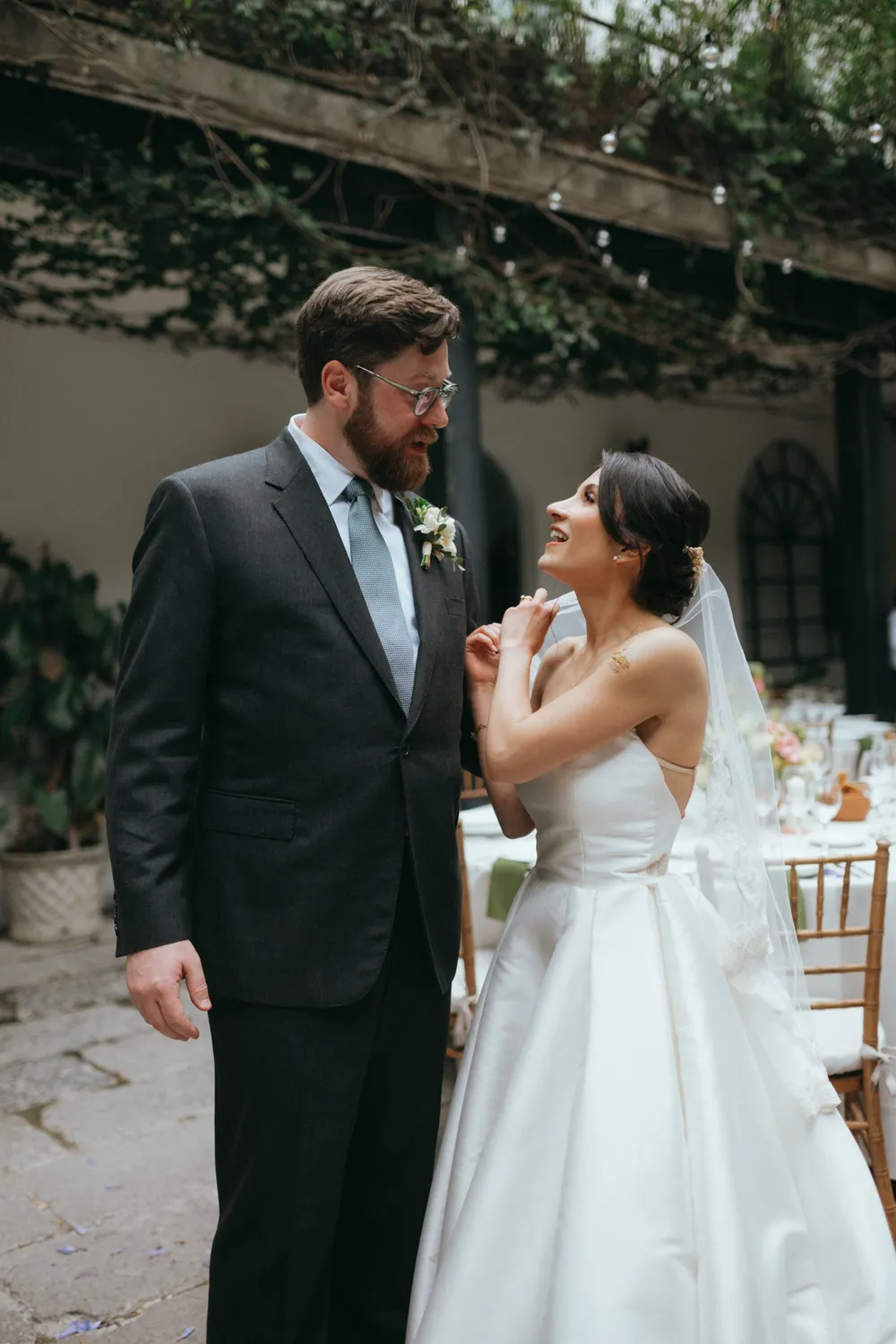 First look, Paola & Connan, wedding in Mexico