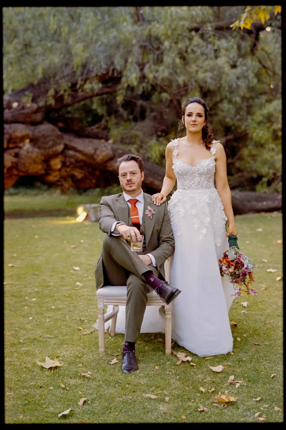 Real wedding in Mexico by Inquadratura, film photo