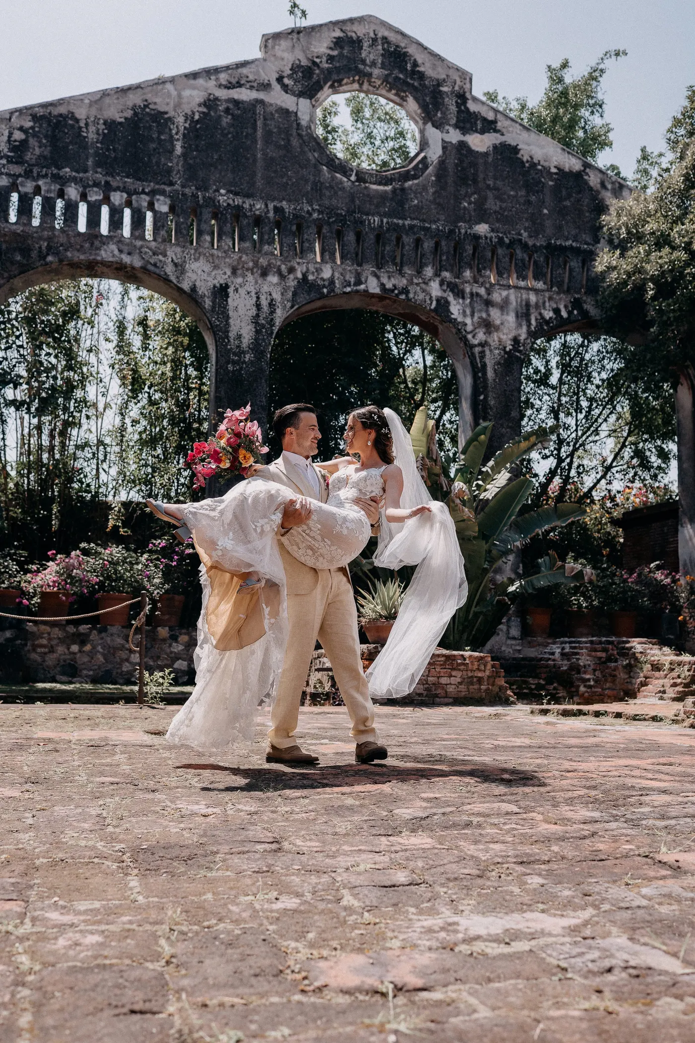 Hacienda wedding in Mexico — photo 42